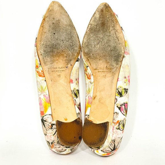 Manolo Hangisi Butterfly Flats- Size 40 - Picture 6 of 9